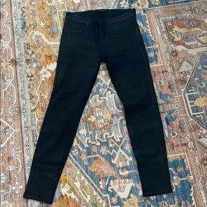 J BRAND faux leather jeggings